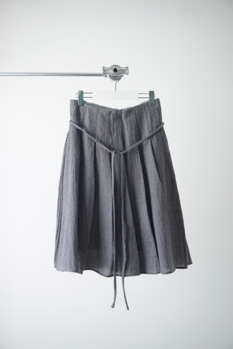 SHIPS light wool pleats skirt (미사용품)