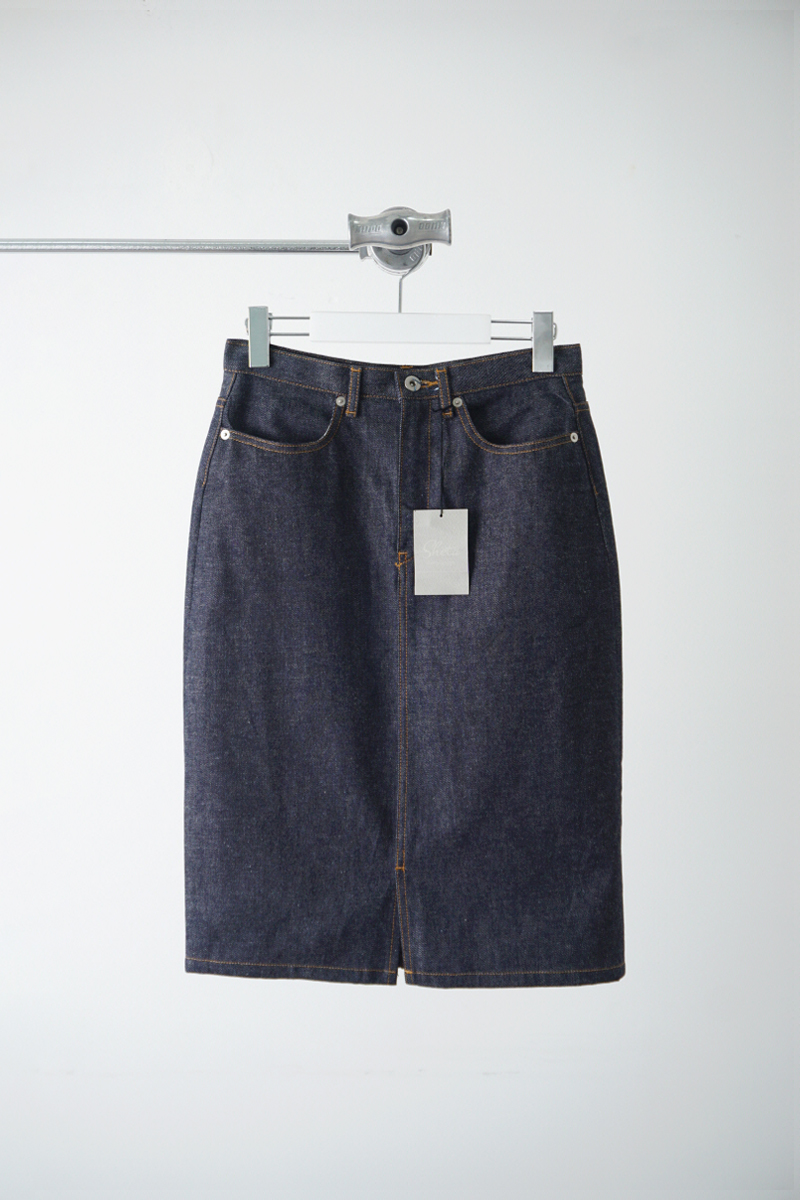 SHETA selvage denim skirt / made in Japan (미사용품)