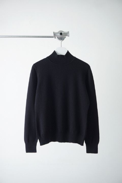 Japan cashmere100% knit (black)