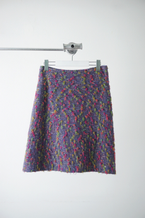FILART hairy tweed skirt /made in Japan(27~28)