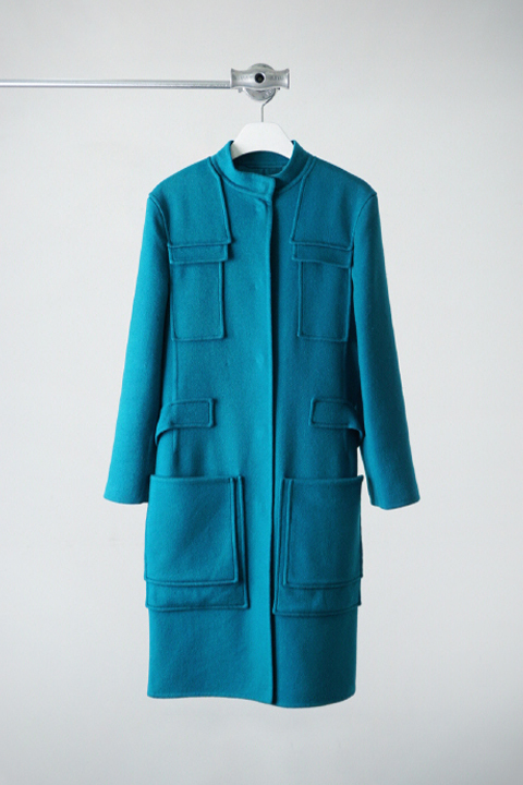 JIL SANDER wool &amp; cashmere coat (Made in Italy)